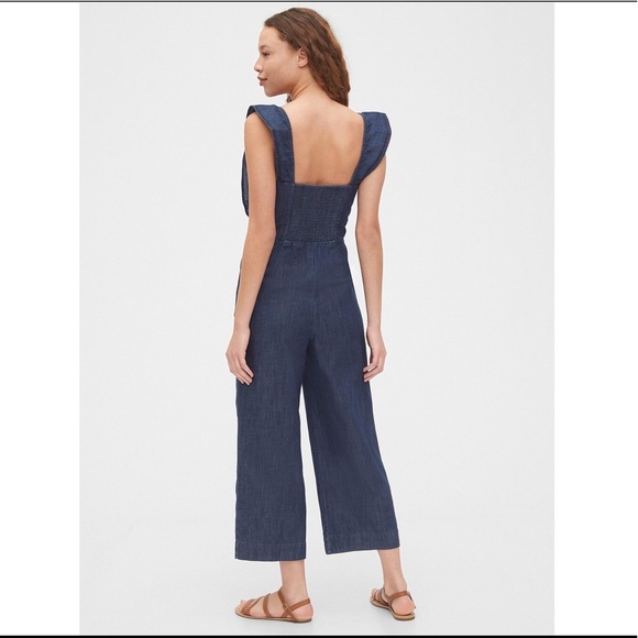 Gap Apron wide leg overalls - Picture 2 of 9